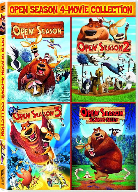 Open Season 4-Movie Collection DVD Box Set 43396475489 | eBay