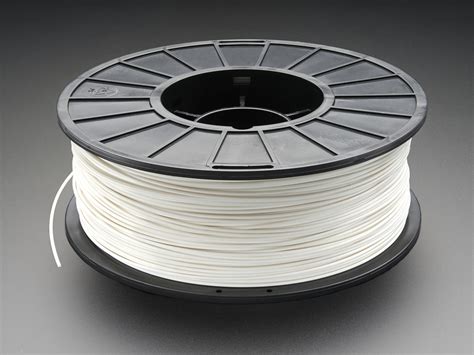 ABS Filament for 3D Printers - 1.75mm Diameter - White - 1KG ID: 2069 ...