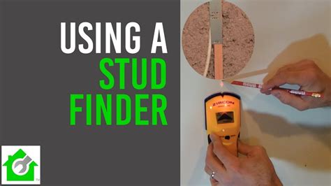 How To Find a Stud Using a Stud Finder - YouTube