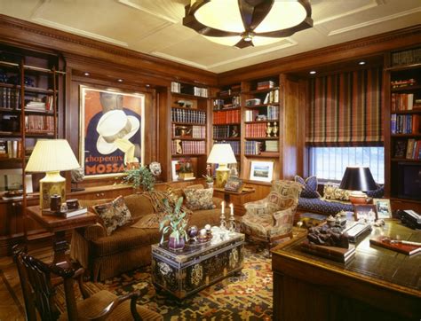 20+ Library Home Office Designs, Decorating Ideas | Design Trends ...