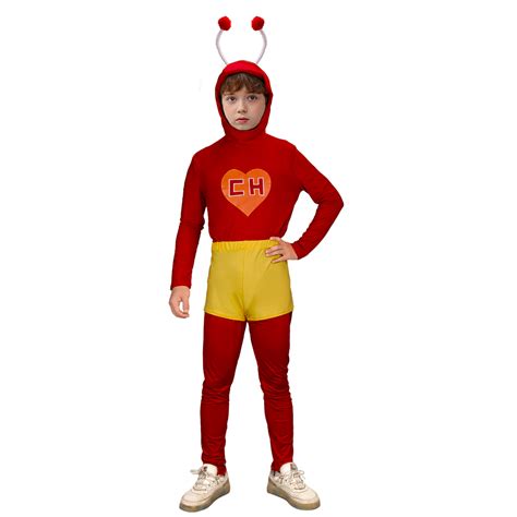 El Chapulin Colorado Kids Cosplay Costume (Ready to Ship)