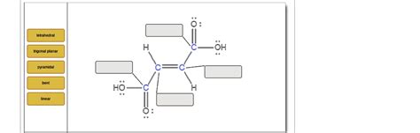 SOLVED: Fumaric acid is an intermediate in the metabolism of carbohydrates. Determine the shape ...