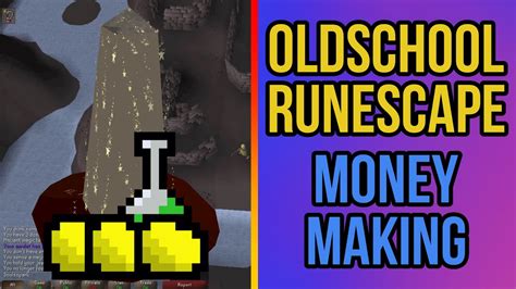 Money Making At The Fountain Of Rune | Old School Runescape - YouTube