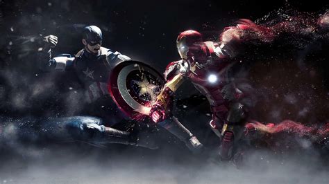 Captain America vs Iron Man Live Wallpaper