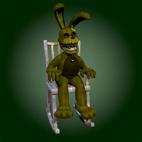 Stylized Plushtrap Model Complete. : r/fivenightsatfreddys