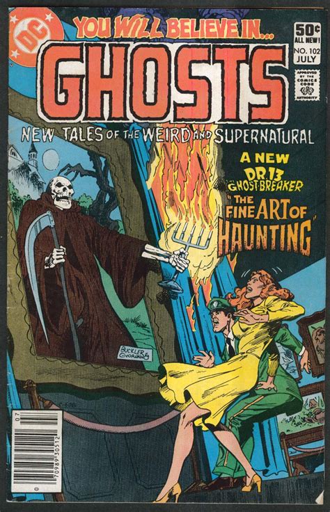 GHOSTS #102 DC comic book 7 1981