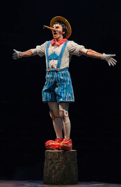 Tyler Jones as Pinocchio in SHREK THE MUSICAL produced by Broadway At Music Circus at the Wells ...