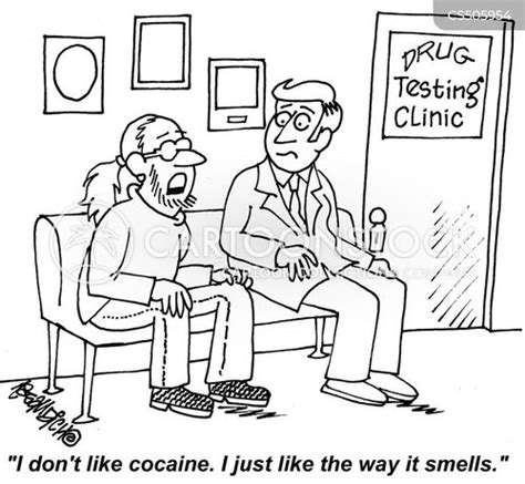 Cocaine Addiction Cartoons and Comics - funny pictures from CartoonStock