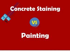 Concrete Stain vs Paint Comparison - Civil Engineers Forum