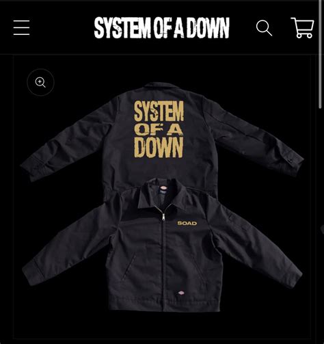 Irl photos of merch : r/systemofadown