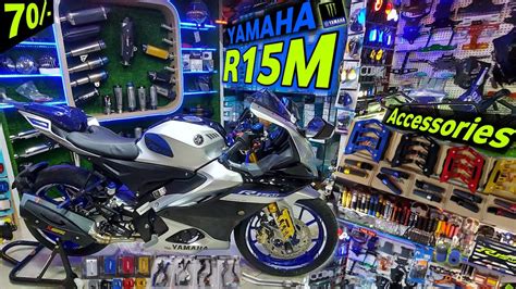 Yamaha R15M Accessories🔥 | Sports Bike Accessories | R15M Aftermarket Accessories #R15M # ...