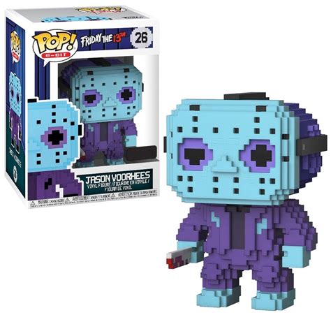 Funko Friday the 13th Funko POP 8-Bit Jason Voorhees Exclusive Vinyl Figure 26 NES Colors - ToyWiz