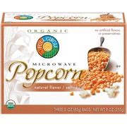 Full Circle Microwave Popcorn,Organic Natural Flavor 3 Ct: Calories ...