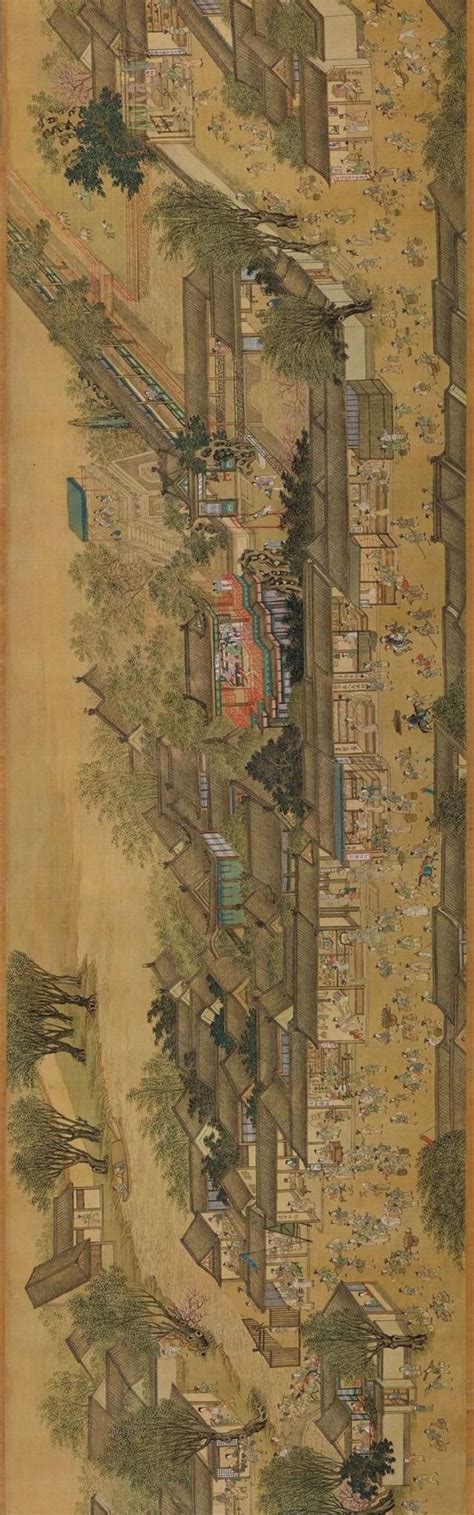 Along the River During the Qingming Festival | Qing Ming Shang He Tu | 清明上河图 | Ming dynasty ...