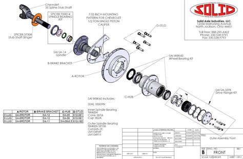 Dana 60 Front Axle Assembly Diagram at John Human blog