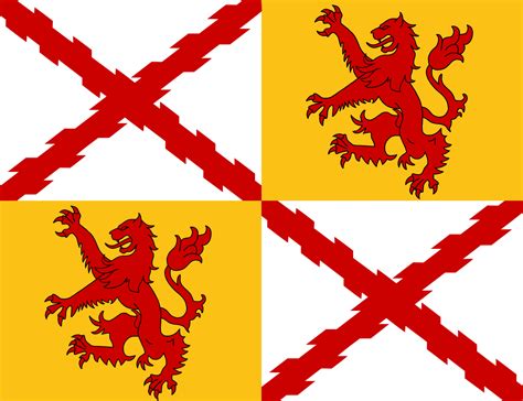 Flag of Burgundy if it continued to exist and eventually reformed in to a primarily Dutch state ...