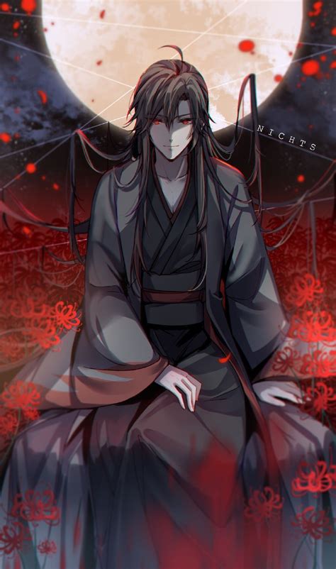 Pin by Charles Eyler on The Grandmaster of Demonic Cultivation | Anime demon, Handsome anime ...