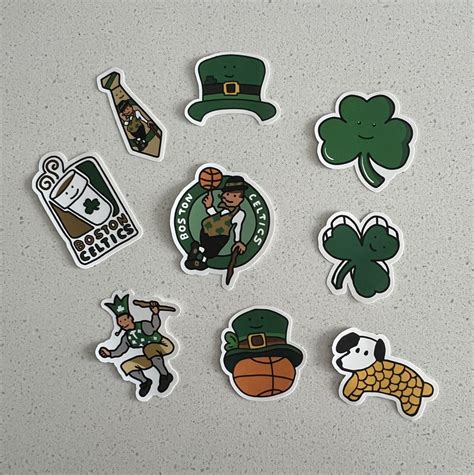 2022 Boston Celtics Stickers Corndoggylol - Etsy