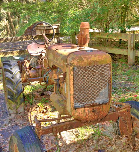 Rusty Tractor II Photograph by Larry Jones | Fine Art America