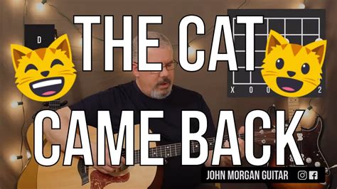 Kid Favorites: The Cat Came Back (Guitar) - YouTube