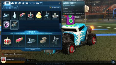 Rocket League trading: How to trade in Rocket League | PC Gamer