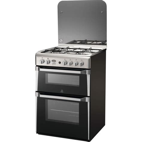 Indesit 60cm Gas Cooker - Stainless Steel ID60G2X | Appliances Direct