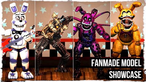 [FNAF/SFM] Fanmade Model Showcase - YouTube