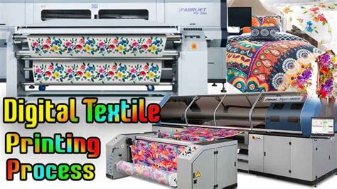 Digital Textile Printing Process - Step By Step Explanation - Textile Explainer
