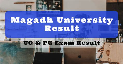 Magadh University Result 2024 {Today} चेक करे BSc BA BCom MA MSC MCOM Part 1st 2nd 3rd Results