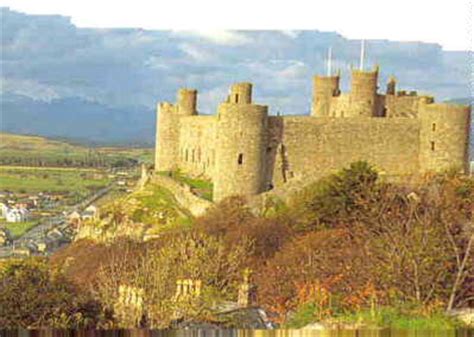 Harlech in North Wales Tourism and Holiday Cottages