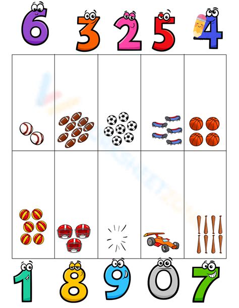 Numbers 0-9 Worksheet