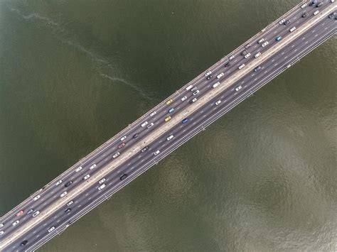 Aerial Shot of Cars on the Road · Free Stock Photo