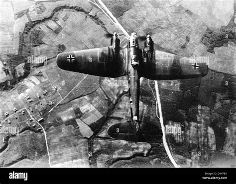 A Heinkel He 111 on the Eastern Front, 1941 Stock Photo - Alamy