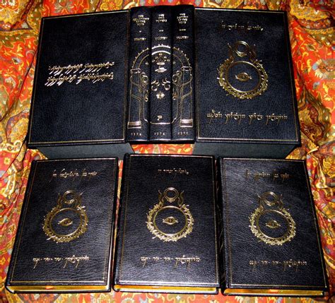 J.R.R. Tolkien Leather Set of the Lord of the Rings - I have several ...