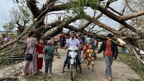 Cyclone Mocha: Early reports of 'extensive damage' as storm hits the ...