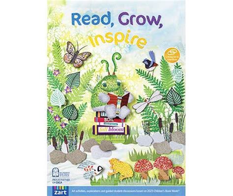 Book Week 2023 Read Grow Inspire - ZartArt Catalogue