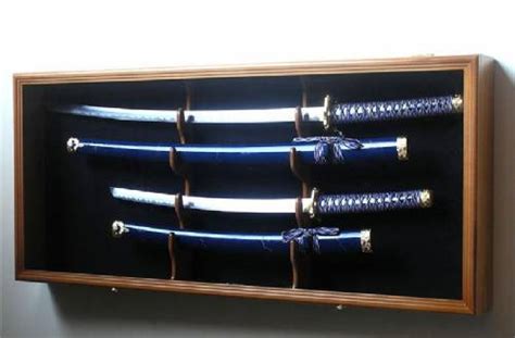 Sword Display Case - Double Sword and Scabbard, Sword, Scabbard and Dagger Displays