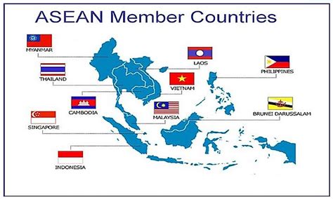 ASEAN Countries - WorldAtlas.com