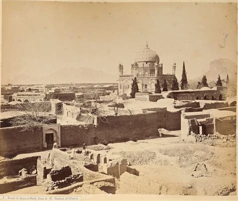 Tomb of Ahmad Shah Abdali, 1880 (photos taken by Benjamin Simpson)