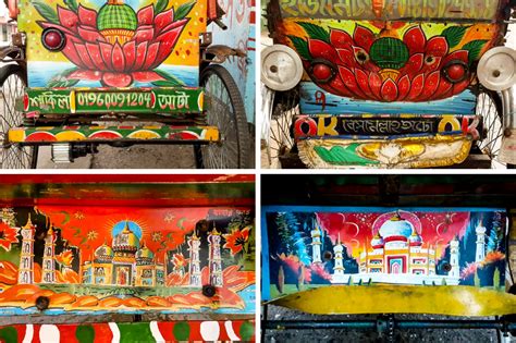 Rickshaw Art in Bangladesh: a Photo Journey - Travel Begins at 40