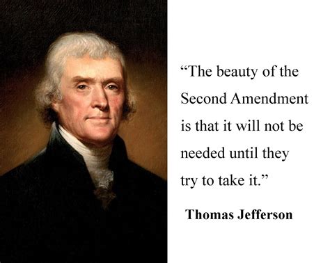 Thomas Jefferson 2nd Second Amendment Famous Quote 11 x 14 Photo ...