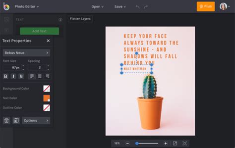 Text Editor | Add Text To Photos With BeFunky