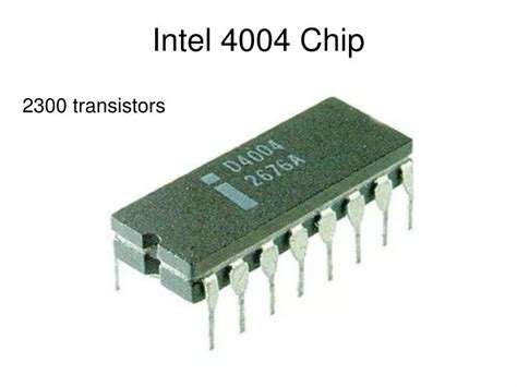 PPT - Intel 4004 Chip PowerPoint Presentation, free download - ID:5966729