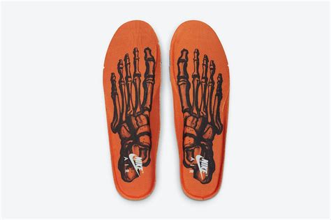 Official Images: The Orange Skeleton Nike Air Force 1 - Sneaker Freaker