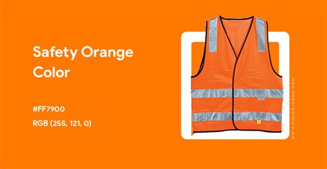 Safety Orange color hex code is #FF7900