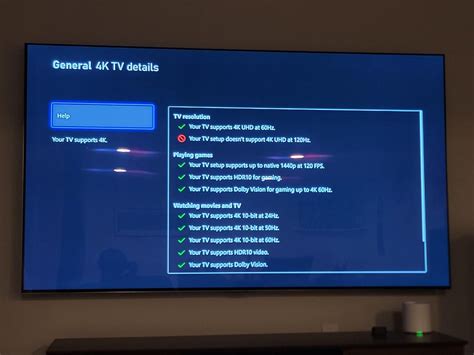 TV Setup doesn't support 4K UHD at 120Hz : r/XboxSupport