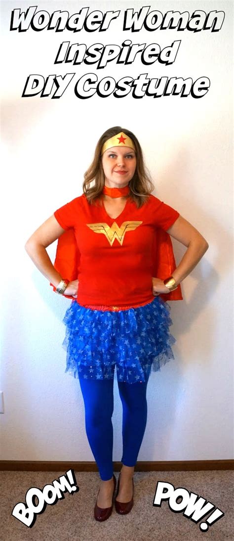 DIY Wonder Woman Inspired Costume - Creative Ramblings