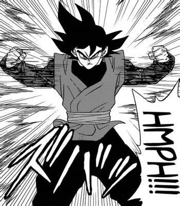 Dragon Ball Super Manga Goku Black - Manga