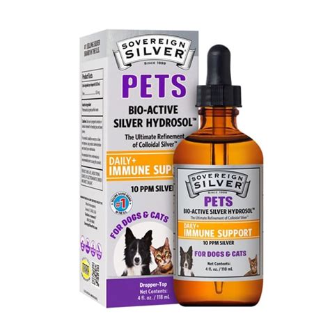 Sovereign Silver Bio-Active Silver Hydrosol For Pets Immune Support ...