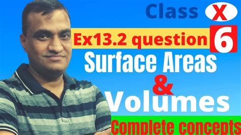 surface area and volume |class 10 |exercise 13.2| question 6| ncert term 2| cbse mensuration ...